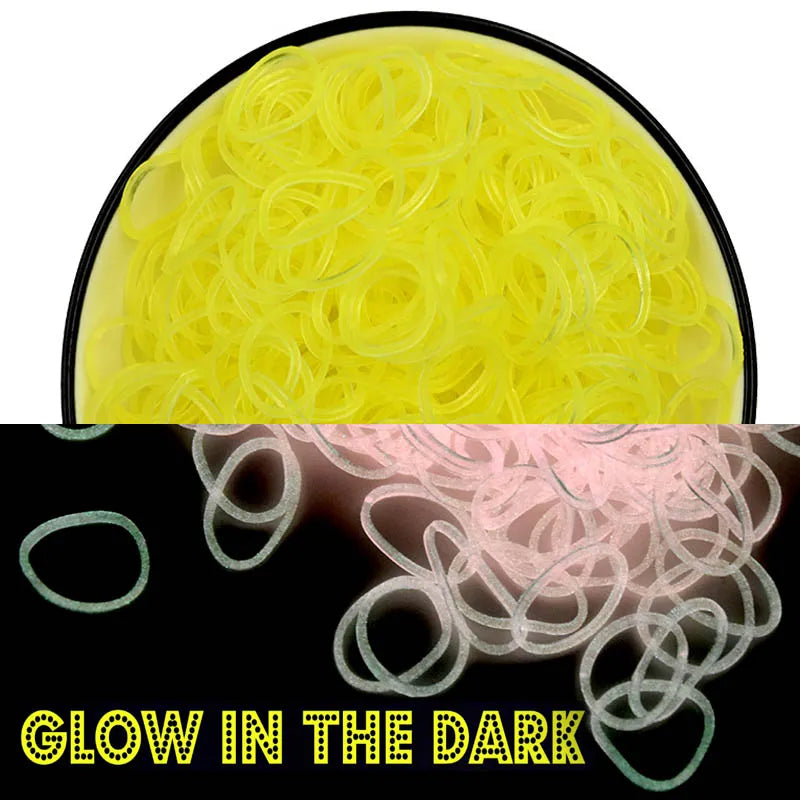 600pcs Loom Rubber Bands Kit – Rainbow Rubber Bands for Kids DIY Bracelet Making or Hair Accessories – Fun Creative Craft Toy Gift