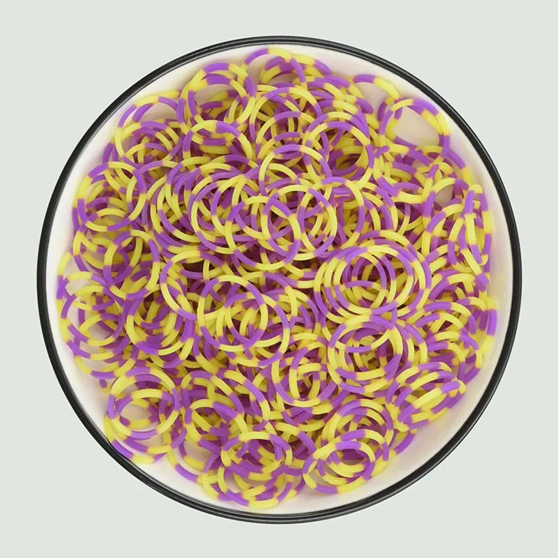 600+ Loom Rubber Band Refill Kit – 31 Colors Bracelet Making Kit for Kids – DIY Weaving Craft Set with Loom Bands Toys